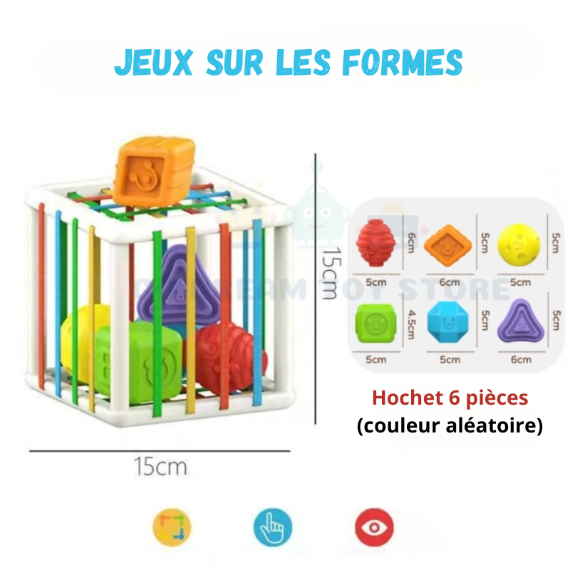 Cube d'activité Bébé Montessori