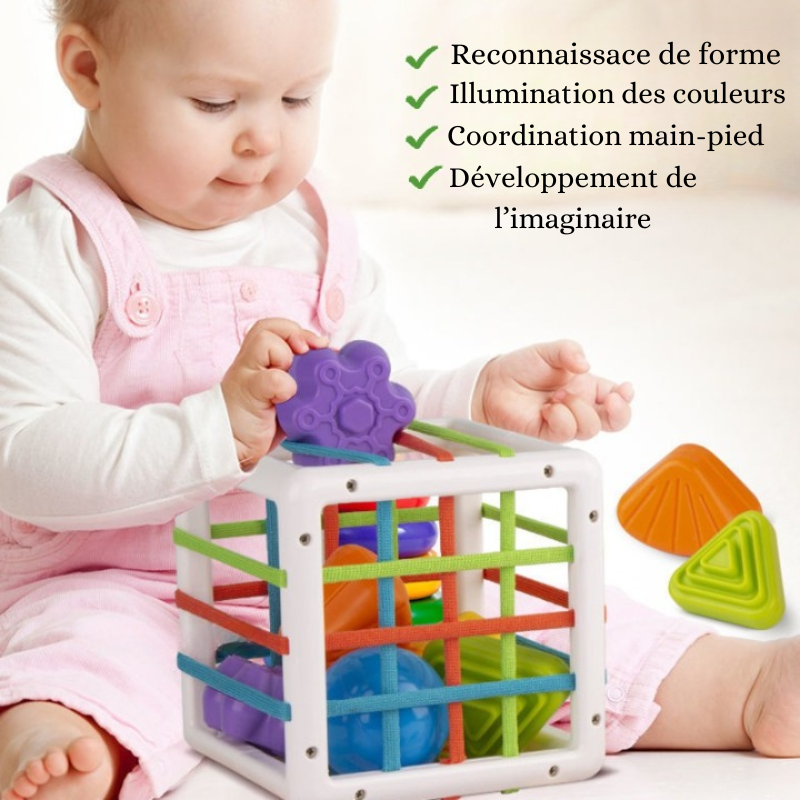 Cube d'activité bébé, Montessori